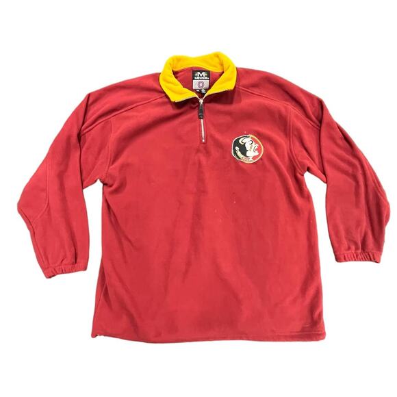 90s Florida State University Mirage Sz XXL Pullover Fleece Sweatshirt Vintage - Picture 1 of 5